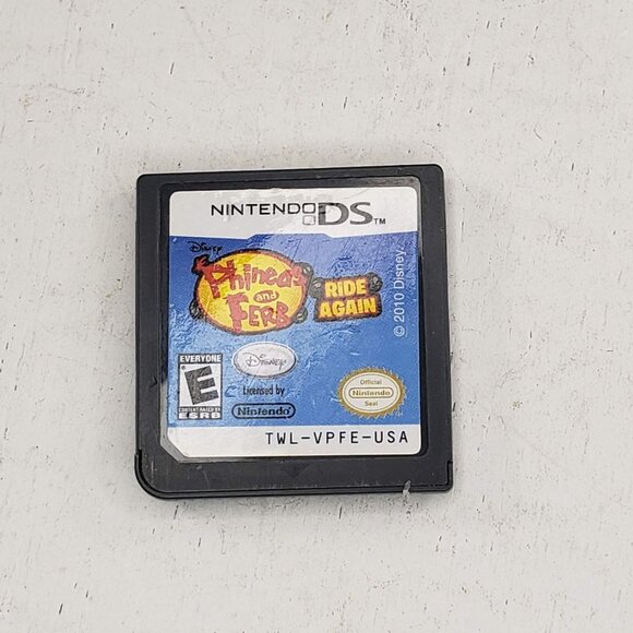 Disney Phineas & Ferb Ride Again Nintendo DS Game Cartridge - Picture 5 of 6